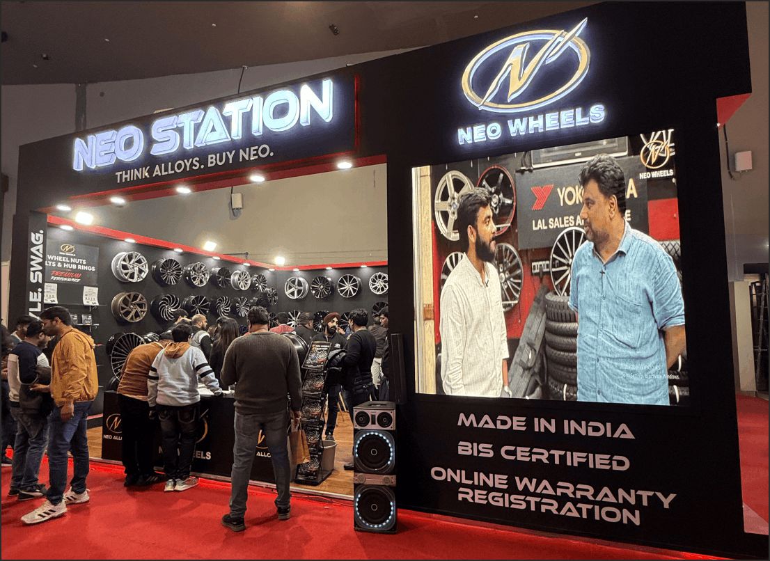 Neo Wheels Unveils the Neo Station at Bharat Mobility Auto Expo 2025