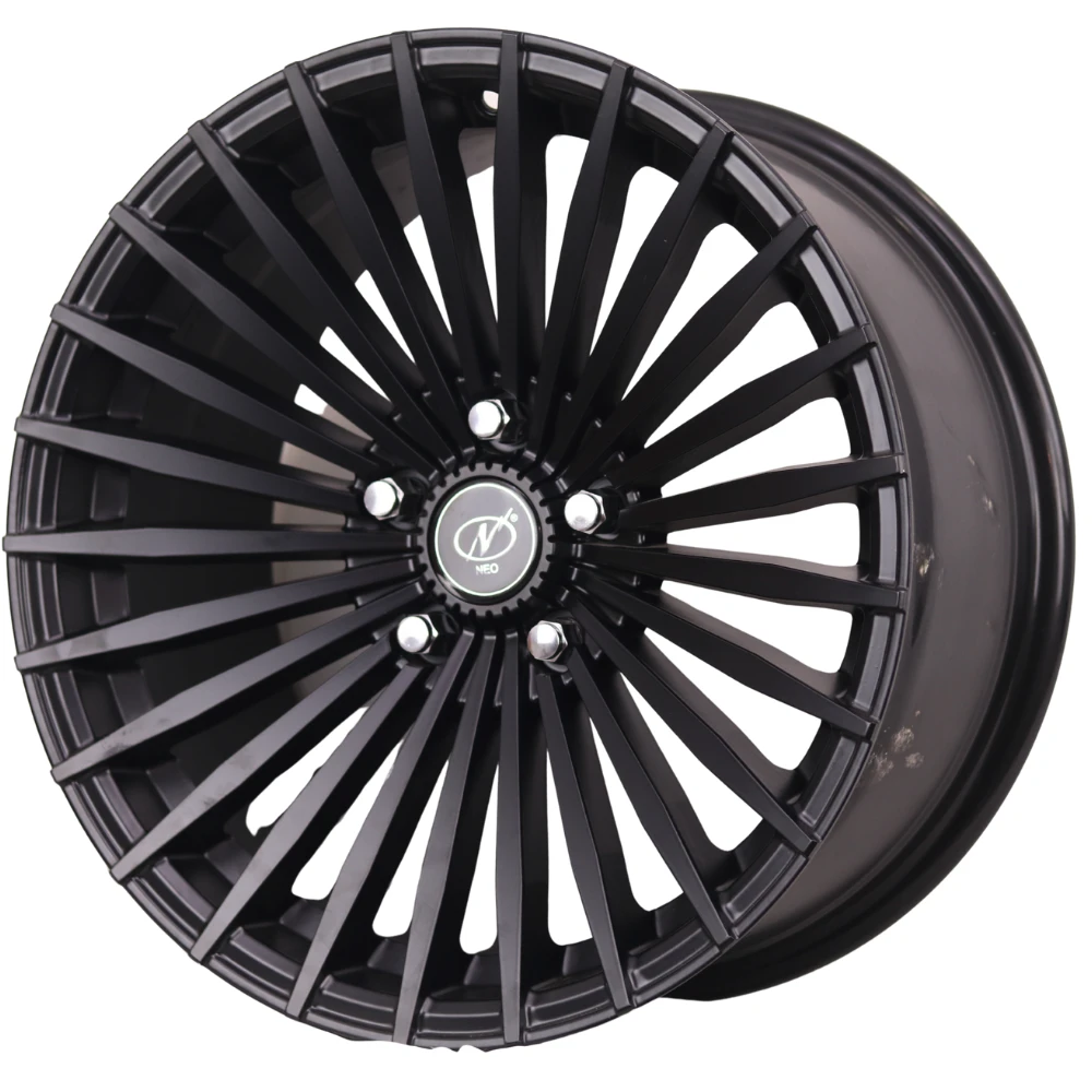 16x6.5 SURYA 5x114.3 Full Satin Black