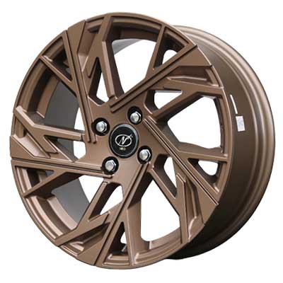 16x6.5 Crystal 4x100 Matt Bronze