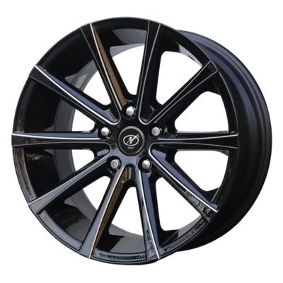 16x7 Exotic 5x114.3 Black Milled