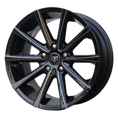 17x8 Exotic 5x114.3 Black Milled